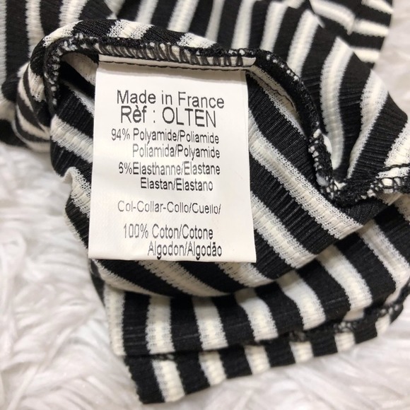 Rayure Paris Womens Shirt Extra Large Striped Sleeveless Blouse - Picture 3 of 5